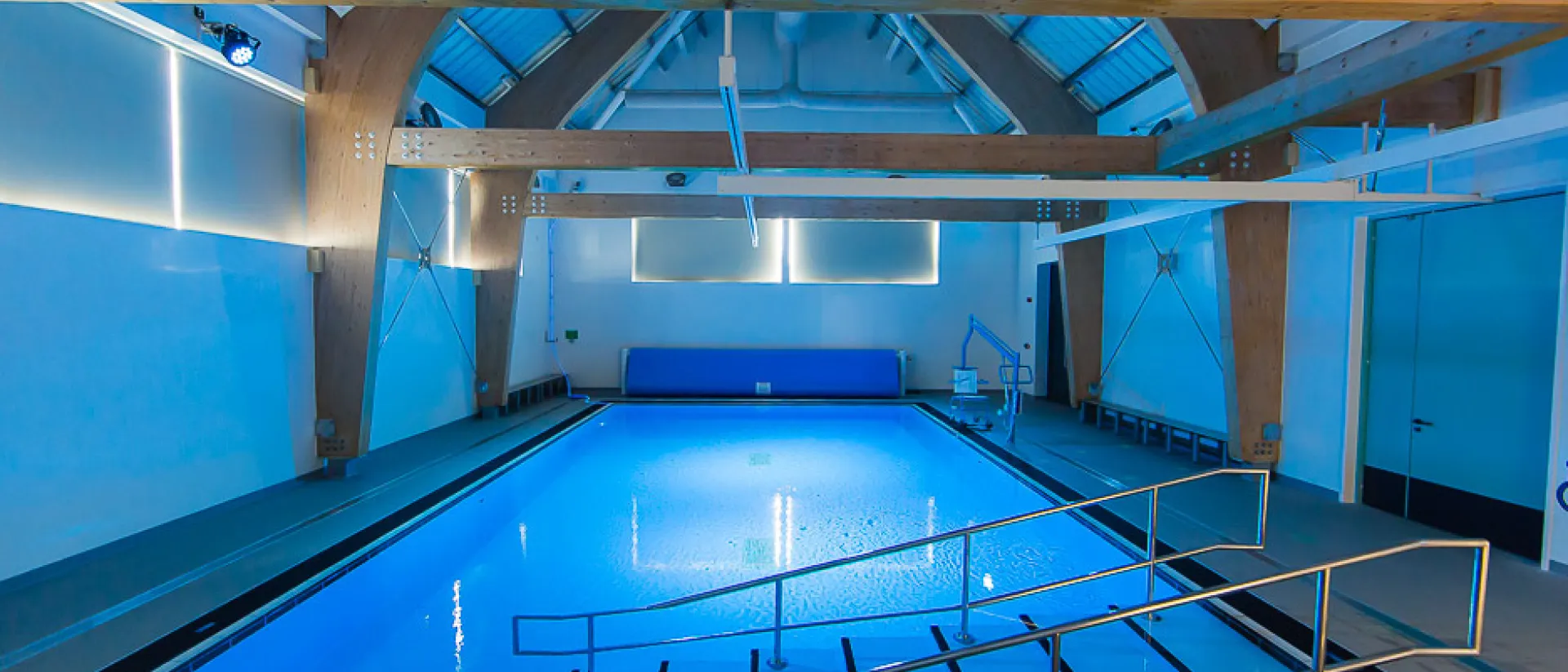 The benefits of hydrotherapy pools.