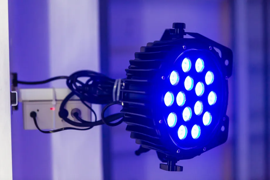 A sensory pool light projecting by Experia.