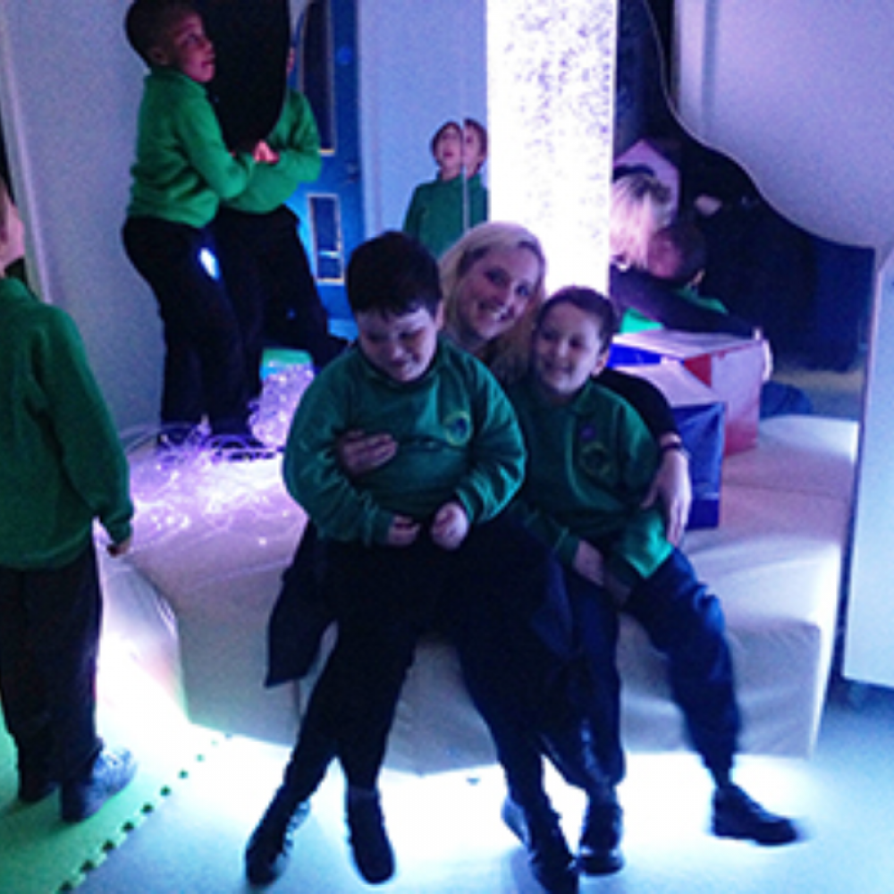 Hounslow Special School Celebrate Their New Sensory Room