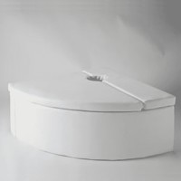 Curved Bubble Tube Plinth