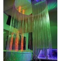 IRiS Circular LED Fibre Optic Shower