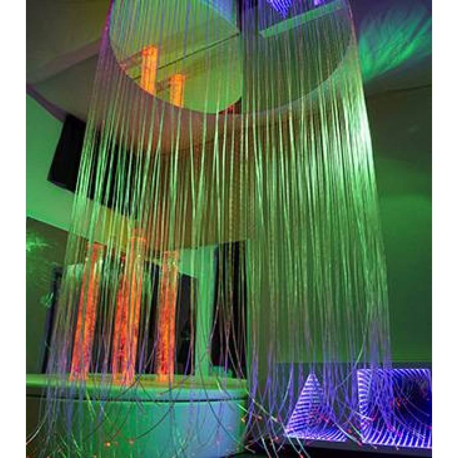 Fiber optic shower hot sale lighting