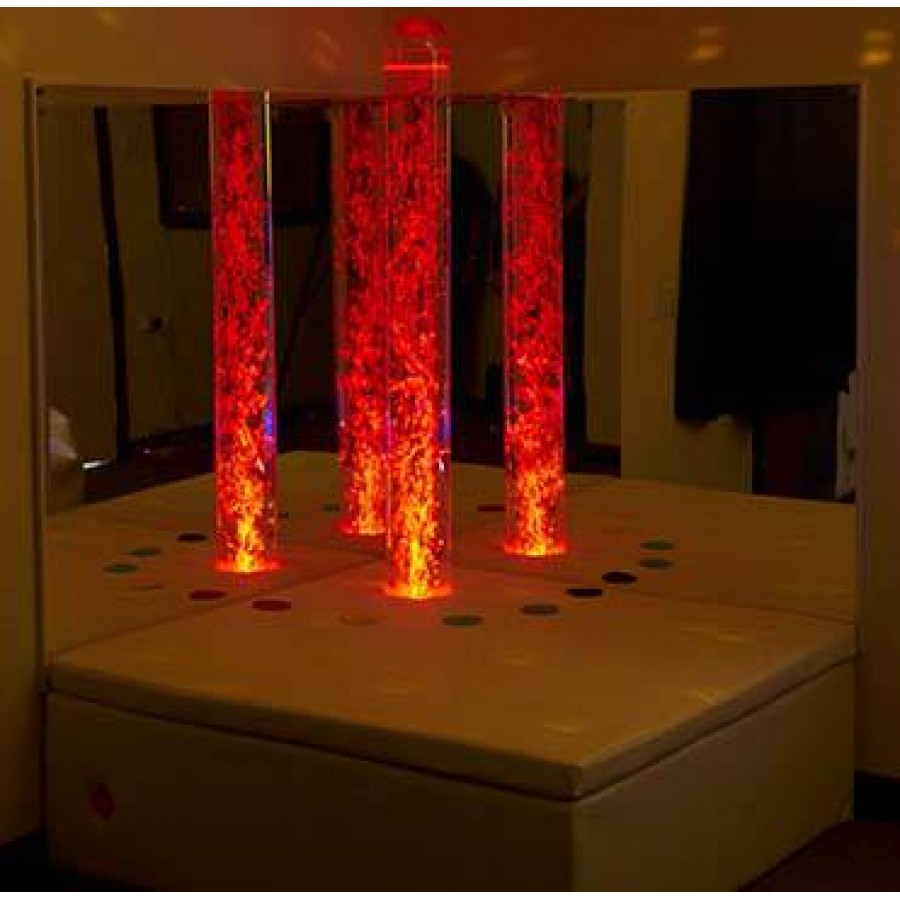 Ugao sa superaktivnom lampom sa mehurićima - Portable Superactive LED Bubble Tube Corner