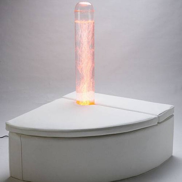 Curved Bubble Tube Plinth