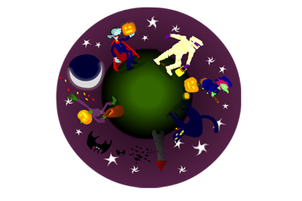 Funky Halloween Effects Wheel