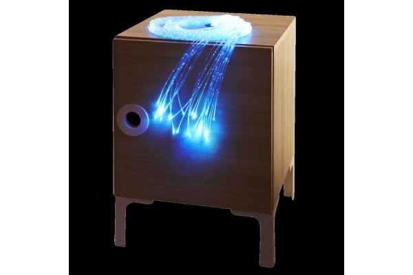 LED Fibre Optic Bedside Cabinet