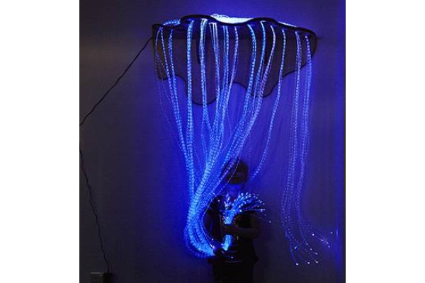 LED Fibre Optic Shimmering Curtain