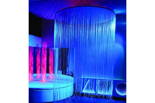 IRiS Circular LED Fibre Optic Shower
